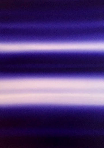 Blue Spectrum #2, 2019, Oil on canvas, 70x50cm